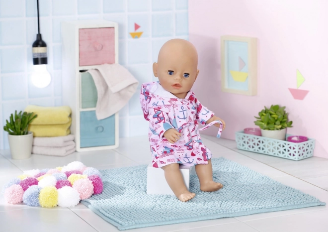 Szlafrok kąpielowy dla lalek BABY born 43 cm