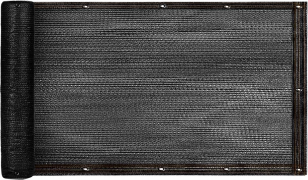 Balkonowa osłona LUARO z ochroną UV i taśmami zaciskowymi 105x700 cm