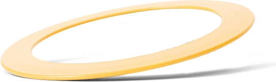 pierścienie żonglerskie z bioplastu dla początkujących, średnica 24 cm (zestaw 3 szt.)