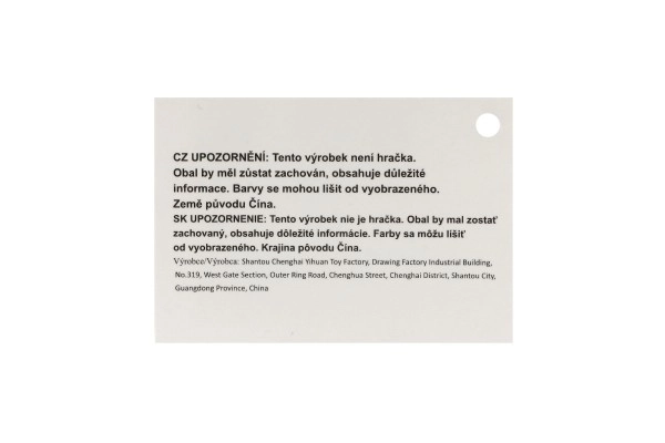 Torebka/torba tęczowy jednorożec plastik 4 kolory w woreczku 17x15x3cm