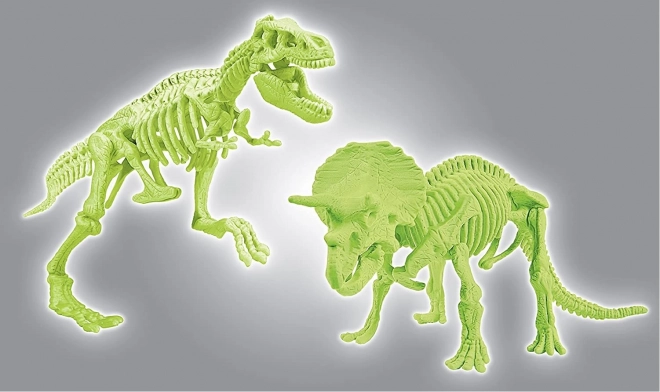 CLEMENTONI Nauka i Zabawa ArcheoFun: T-Rex + Triceratops