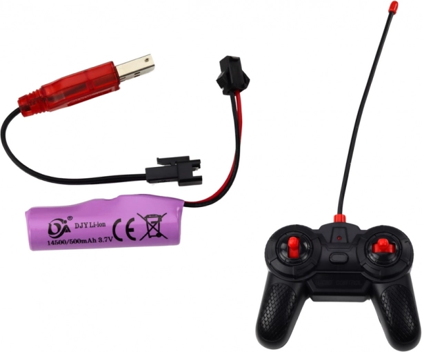 Kompletny zestaw RC z ładowaniem przez USB