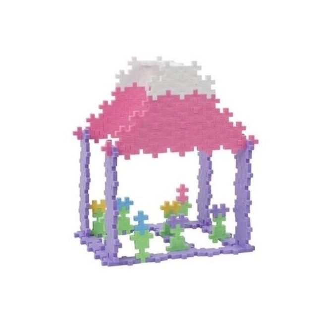Klocki Plus-Plus Mini Mix 600 sztuk (Pastel/Neon) + 2 podstawowe płytki
