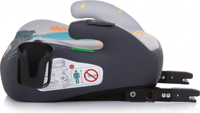 CHIPOLINO Podkładka Wing i-Size 125-150cm Isofix, Space Dino