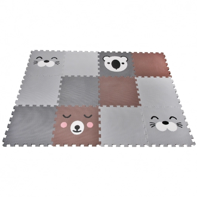 Podłoga Minideckfloor 12 części - foka, niedźwiedź, koala
