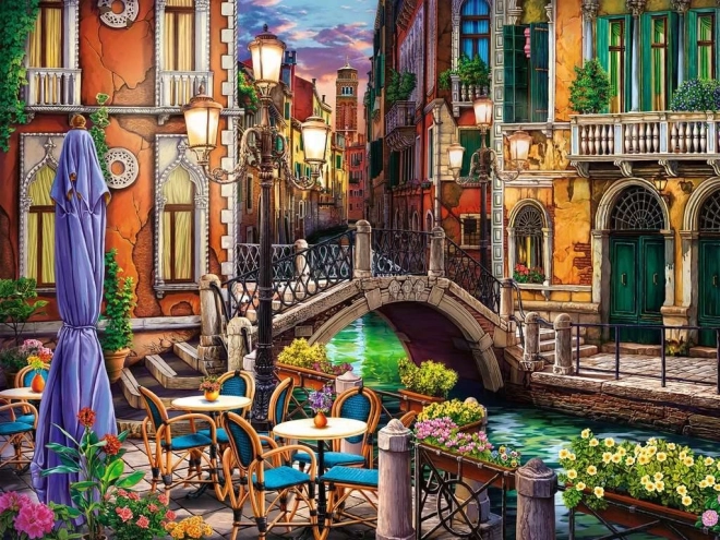 Ravensburger puzzle O zmierzchu w Wenecji XL – 750 elementów