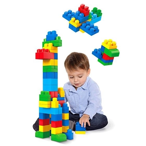 Mega Bloks First Builders Klocki w plastikowej torbie 60 szt.