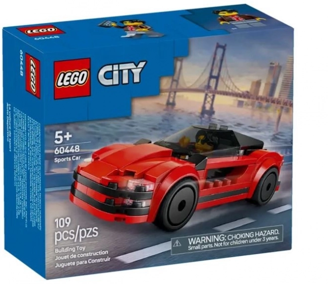 Sportowy samochód LEGO City Czerwony supersamochód