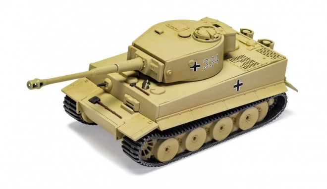 Plastikowy model Tiger I w małym zestawie