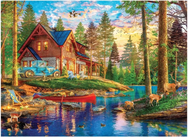 Puzzle Letnia Chata 4000 Elementów