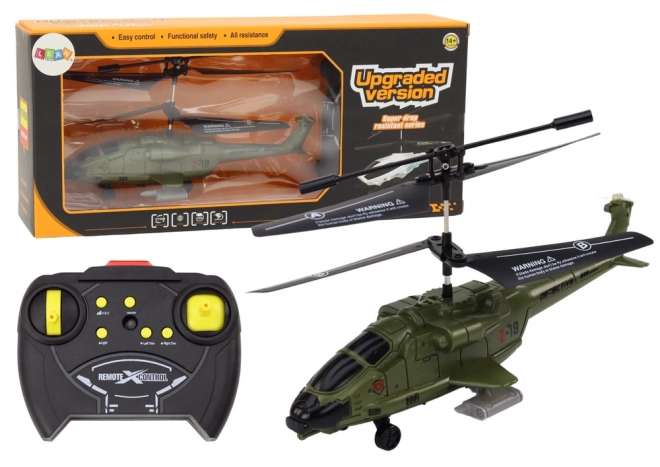 Wojskowy zdalnie sterowany helikopter z żyroskopem