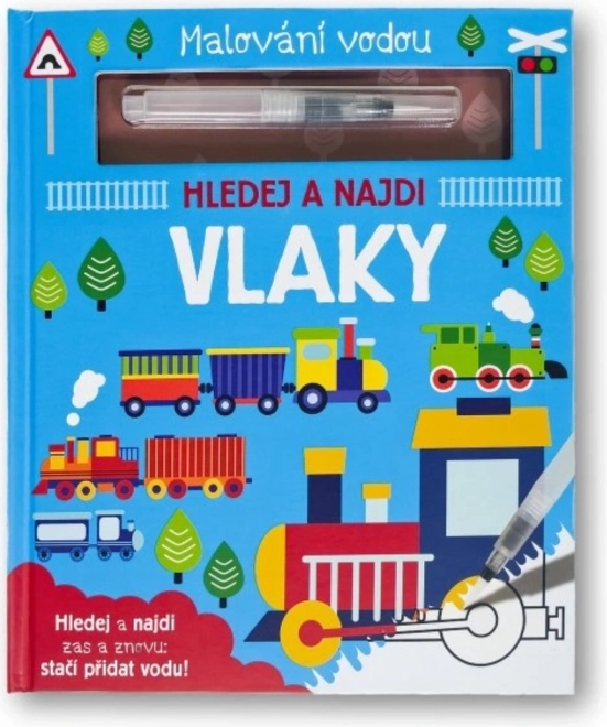 Svojtka & Co. Malowanie wodą: Pociągi
