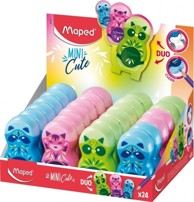 MAPED Temperówka z gumką Loopy Mini Cute 1 szt. (mix)