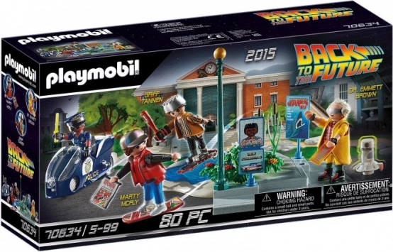 PLAYMOBIL POWRÓT DO PRZYSZŁOŚCI II: pościg na hoverboardzie