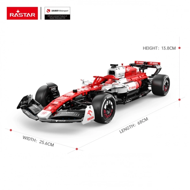 Klocki 1:8 Alfa Romeo F1 C42 2261el. RASTAR