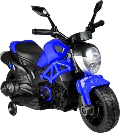 Elektryczny motocykl dziecięcy GTM1188 niebieski