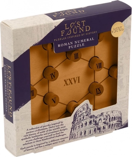 Łamigłówka Rzymska zagadka liczbowa od Professor Puzzle