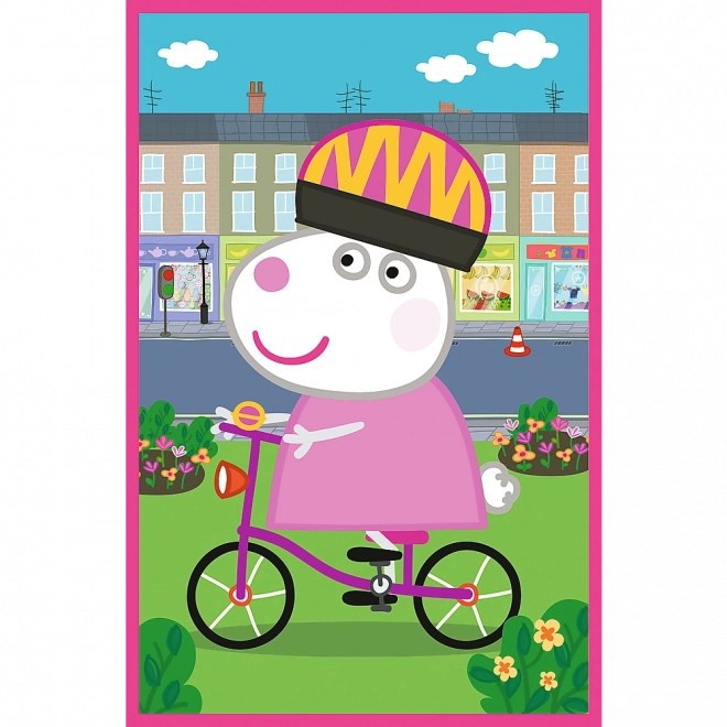 Puzzle 3x50 Peppa Pig - Siła przyjaźni