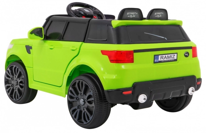 Elektryczne autko Land Rapid Racer zielone
