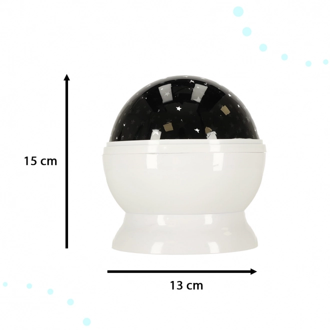 Gwiaździsta nocna lampa – Biała
