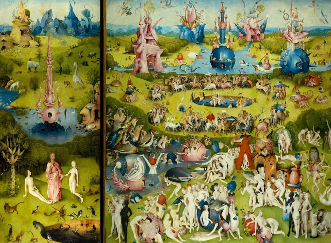 Puzzle Ogród Ziemskich Rozkoszy 4000 Części