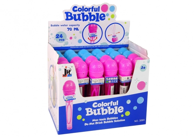 Bańki mydlane Mikrofon 2 kolory 70 ml