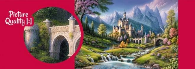 Puzzle Bajkowy zamek 500 elementów Cherry Pazzi