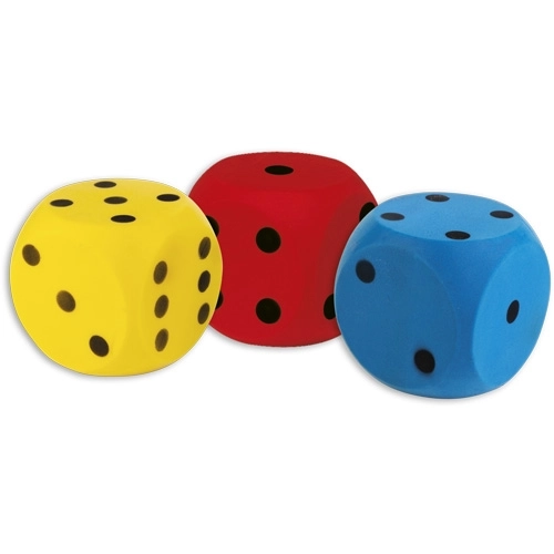 Androni Miękka Kostka - rozmiar 16 cm, żółta