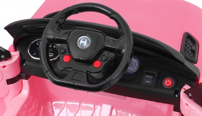 Elektryczne autko Land Rapid Racer różowe