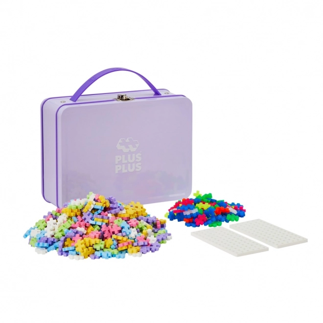 Klocki Plus-Plus mini pastel walizka 600 szt.