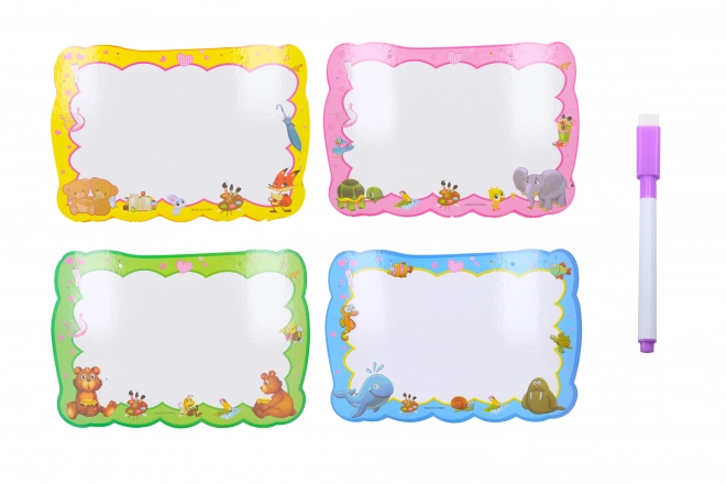 Tablica suchościeralna 25x35 cm z markerem