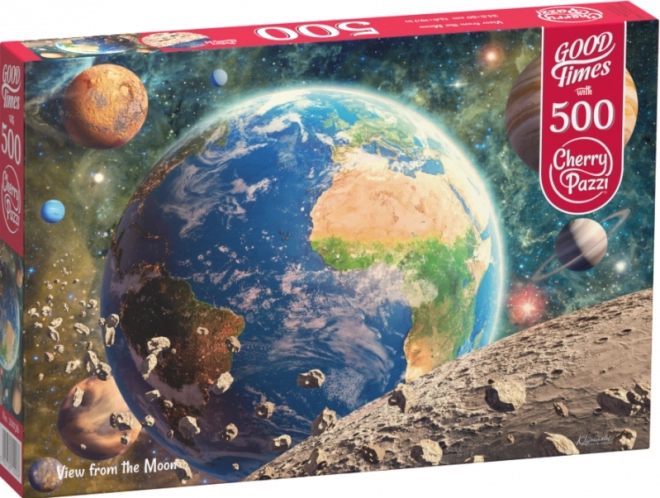 Puzzle Widok z Księżyca 500 elementów