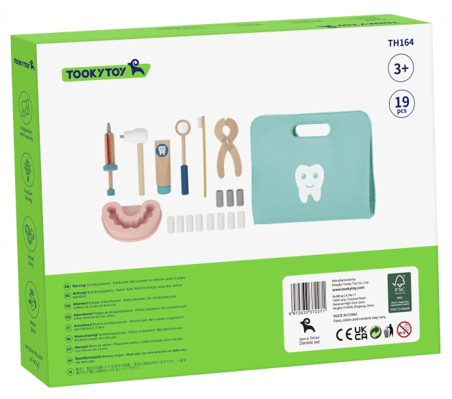 Zestaw małego dentysty w kufrze od TOOKY TOY