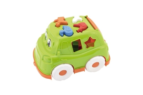 Auto sortownik plastikowy 24x17cm możliwość 3 kolorów - w siatce, 12m+