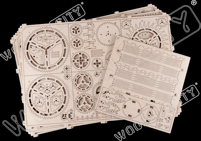 Drewniane 3D puzzle Królewskie zegary
