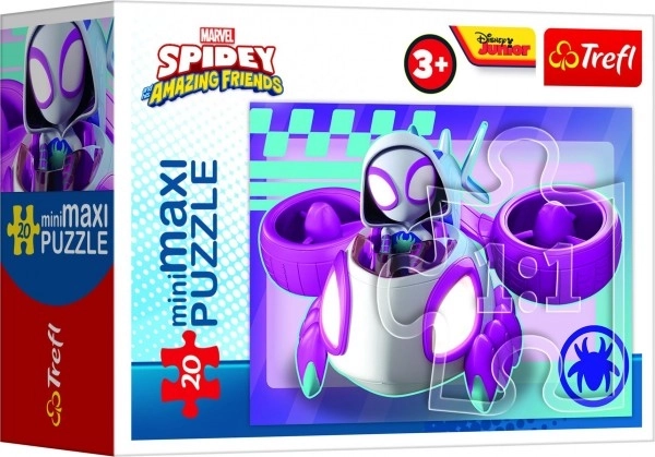 Minipuzzle Spidey i jego niesamowici przyjaciele