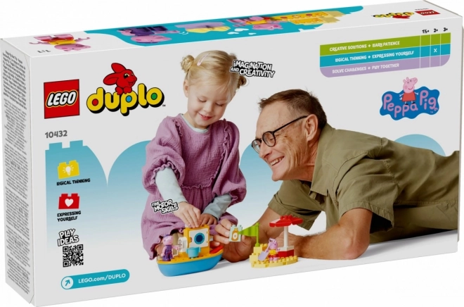 LEGO DUPLO 10432 Świnka Peppa Peppa i wycieczka łódką