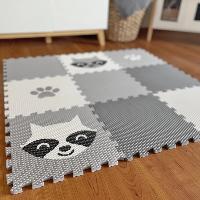 Minideckfloor podłoga 9 części - szop pracz i łapka