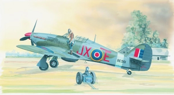 Model samolotu Hawker Hurricane MK.II HI TECH 1:72