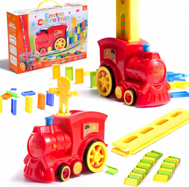 Zestaw do gry w domino dla dzieci – Czerwony