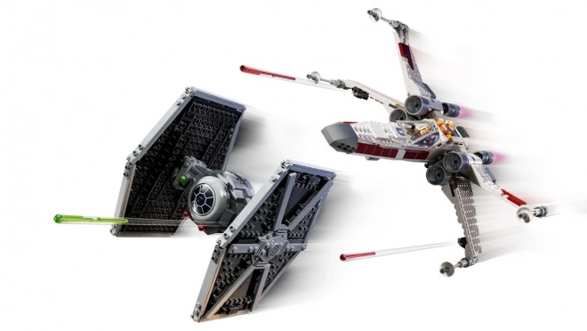 LEGO Star Wars 75393 Myśliwiec TIE i X-wing - zestaw kombinowany
