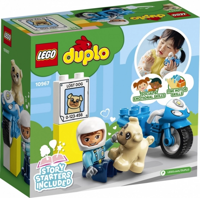 LEGO Duplo 10967 Policyjny motocykl