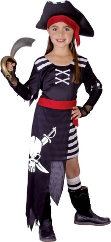 Karnawałowy kostium Piratka dla dzieci