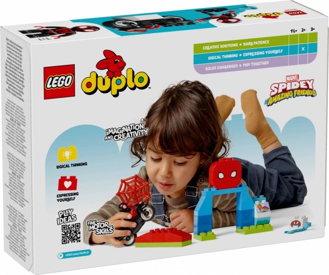 LEGO DUPLO Spidey i przygody na motocyklu