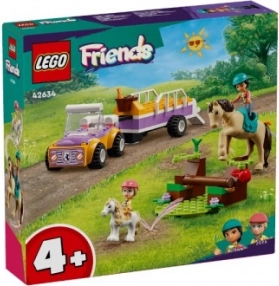 LEGO FRIENDS przyczepa dla konia i kucyka