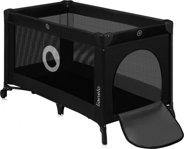 Łóżeczko turystyczne Lionelo Stefi Black Carbon