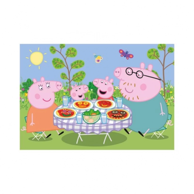 Peppa Pig: Na wakacjach puzzle