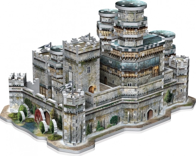 WREBBIT 3D puzzle Gra o tron: Winterfell 910 elementów
