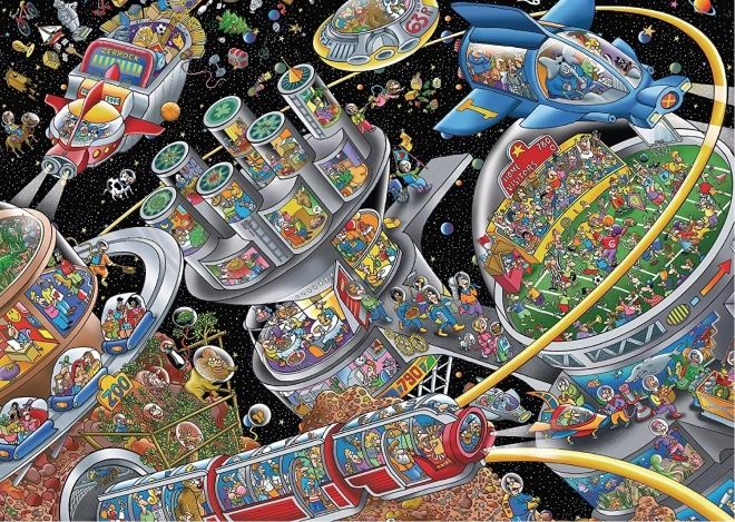 SCHMIDT puzzle Kosmiczna kolonia – 1000 elementów