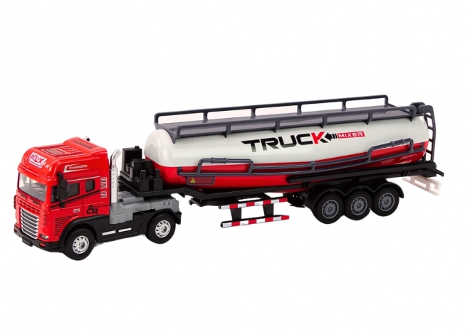 Ciężarówka z przyczepą TIR Tanker 1:24 Czerwone Dźwięki